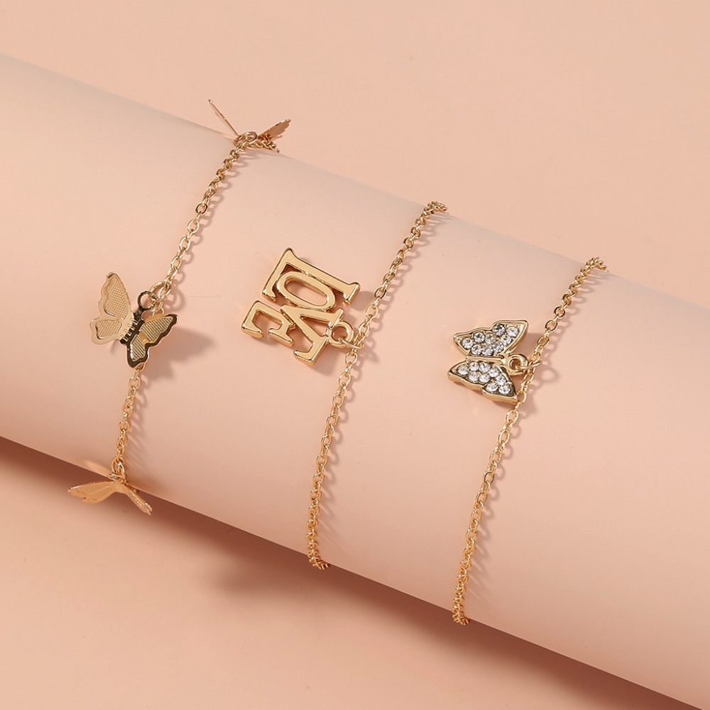 New Fashion Wild Butterfly Tassel Multilayer Brace